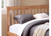 5ft King Size Pentre 2 Drawer Storage Oak Finish Wood Bed Frame 4